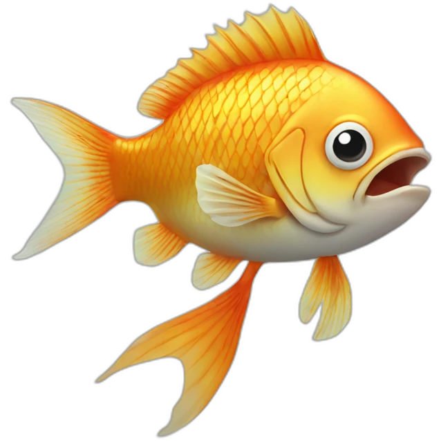 A fish with legs wearing shoes on the feet emoji