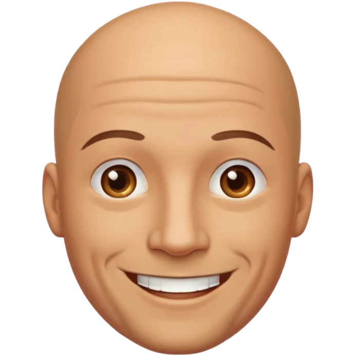 SEÑOR SIN CABELLO emoji