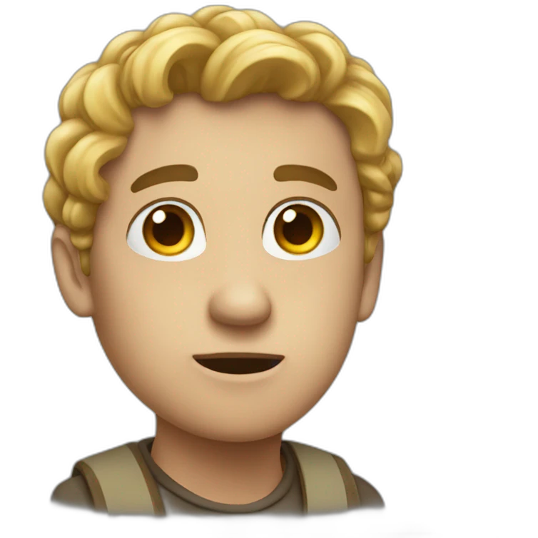 A thinking emojis emoji