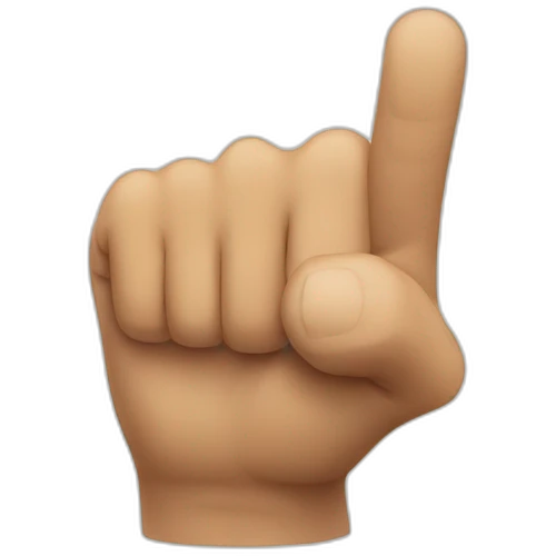 pointing you  emoji