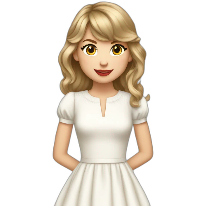 Taylor swiftie com uma criança negra emoji