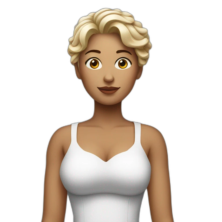 femme avec une grosse poitrine emoji