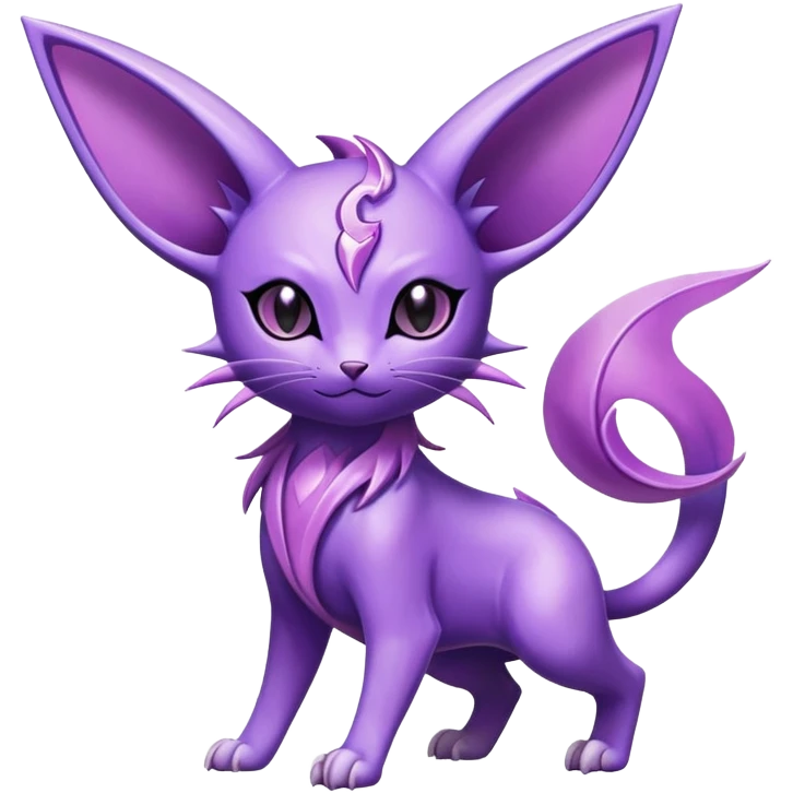 Shiny Exotic Espeon-Delcatty-Nidorino-Hybrid-Creature emoji