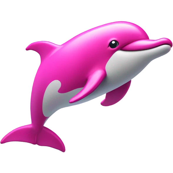 Pink dolphin  emoji
