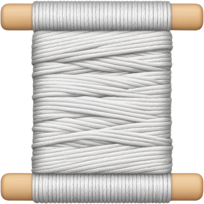 white straight thread emoji
