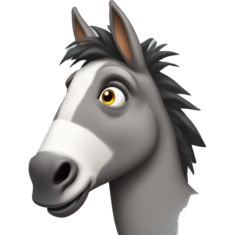 dumb donkey emoji
