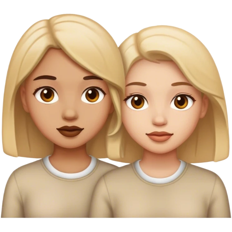 Two girls emoji