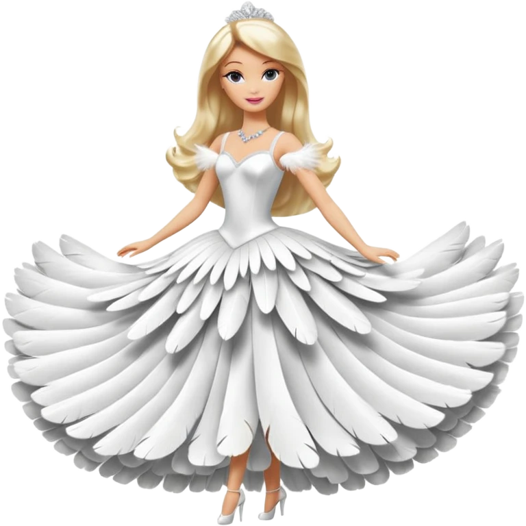 barbie swan lake emoji
