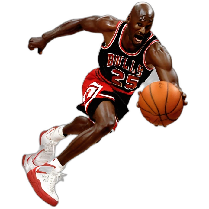 Michael Jordan machacando emoji
