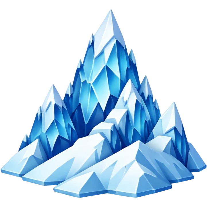 ice mountain emoji