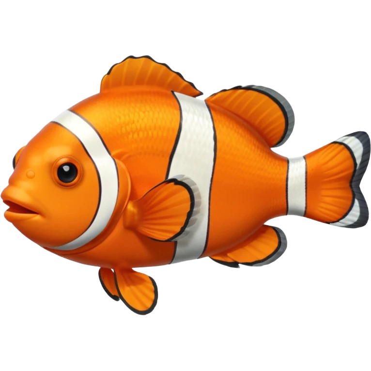 Full body of a clownfish  emoji