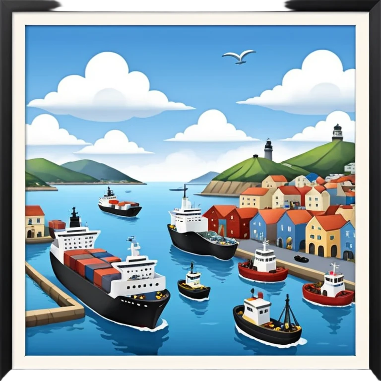 Sea Port import emoji