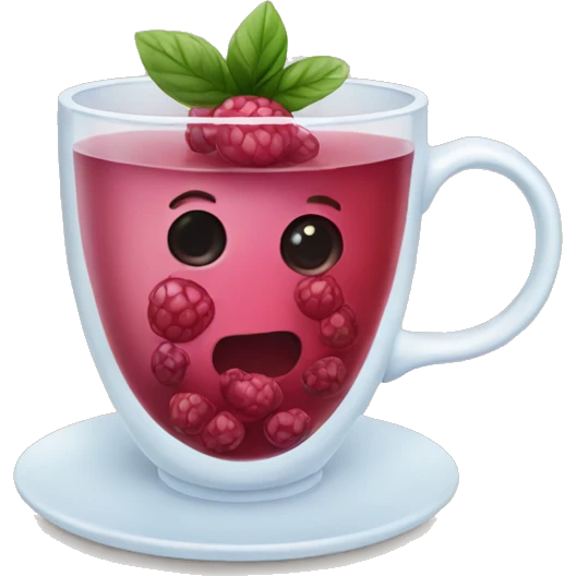 berry tea emoji