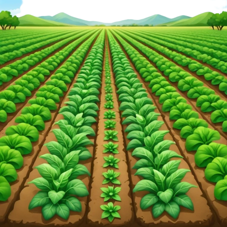 vegetable field emoji