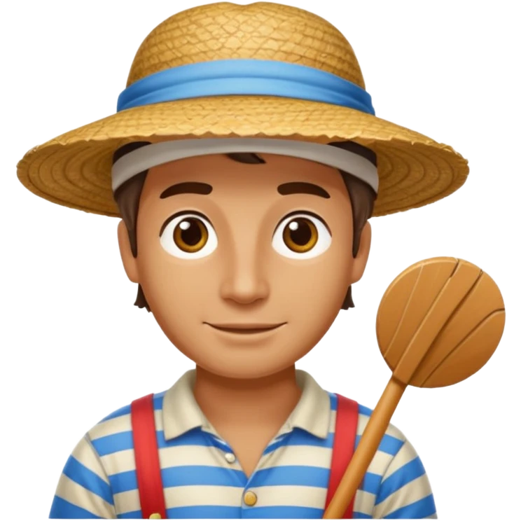 venetian gondolier emoji