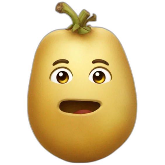 une patate emoji