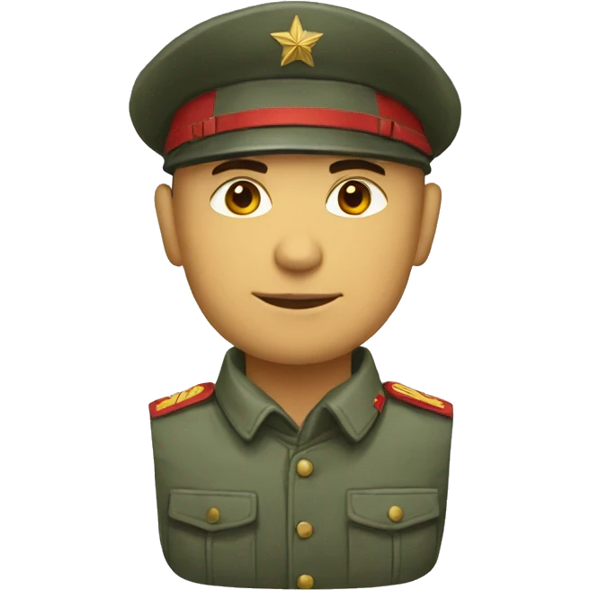 the USSR Soldier emoji