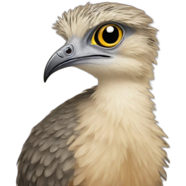 Houbara emoji