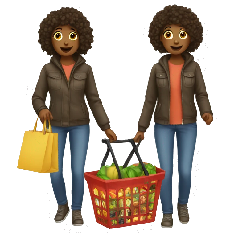 Karen shopping emoji