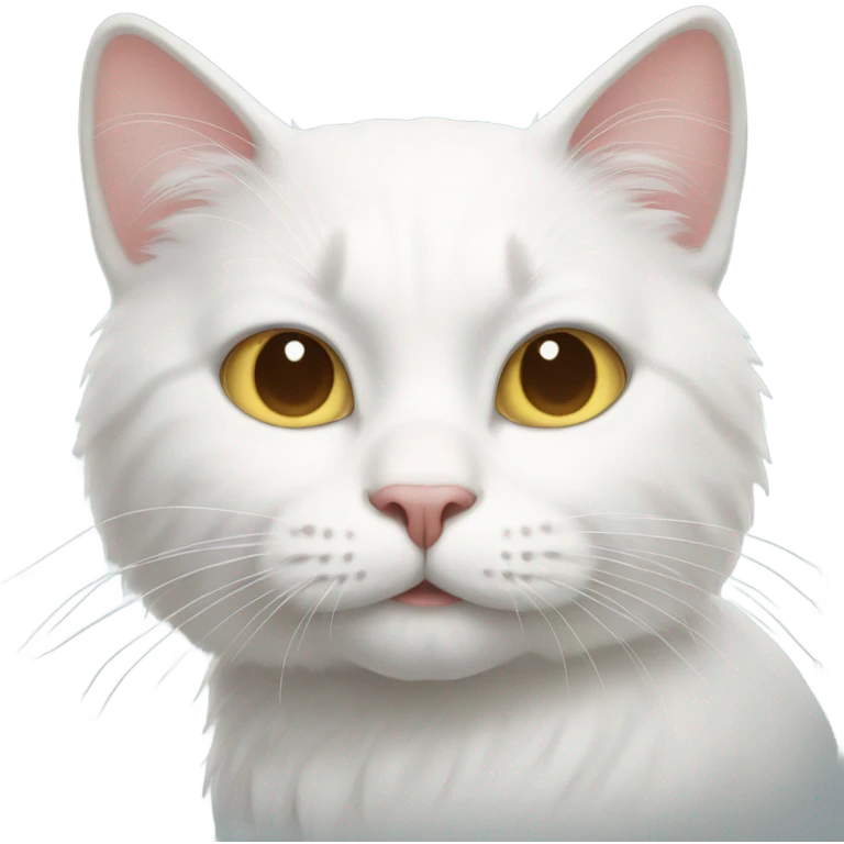 white cat emoji