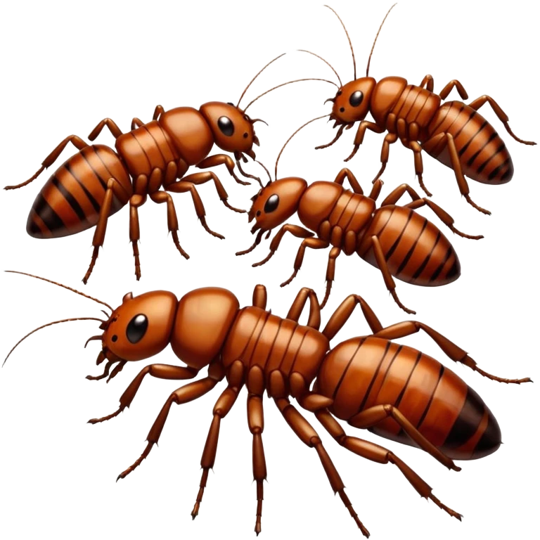 cockroaches and centipedes and spiders emoji