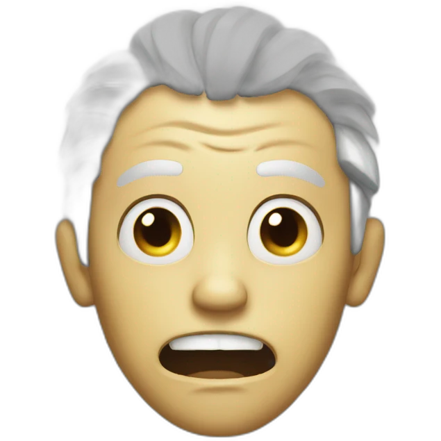 scariest face ever emoji
