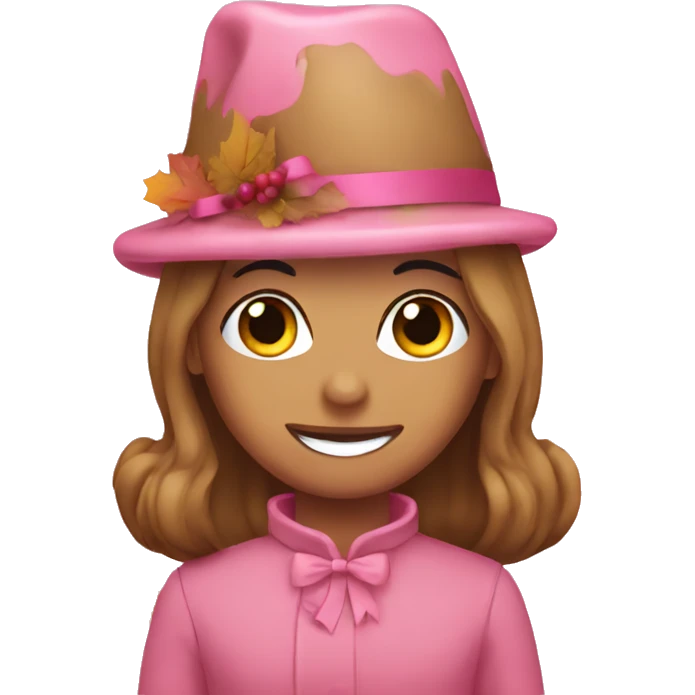 pink thanksgiving  emoji