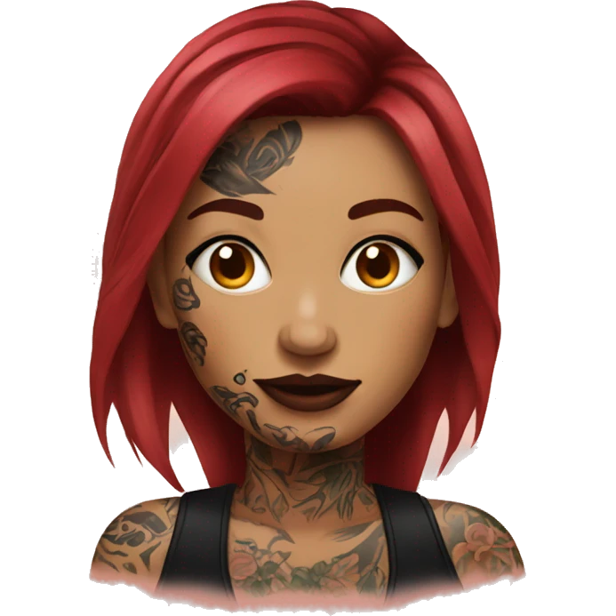 tattooed-woman emoji