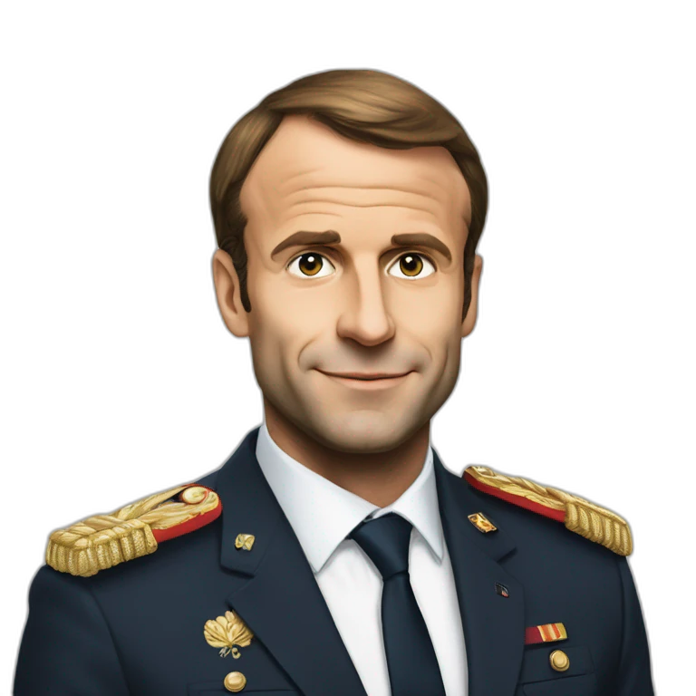 Macron sur Brigitte emoji