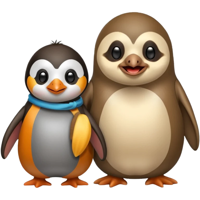 penguin sloth emoji