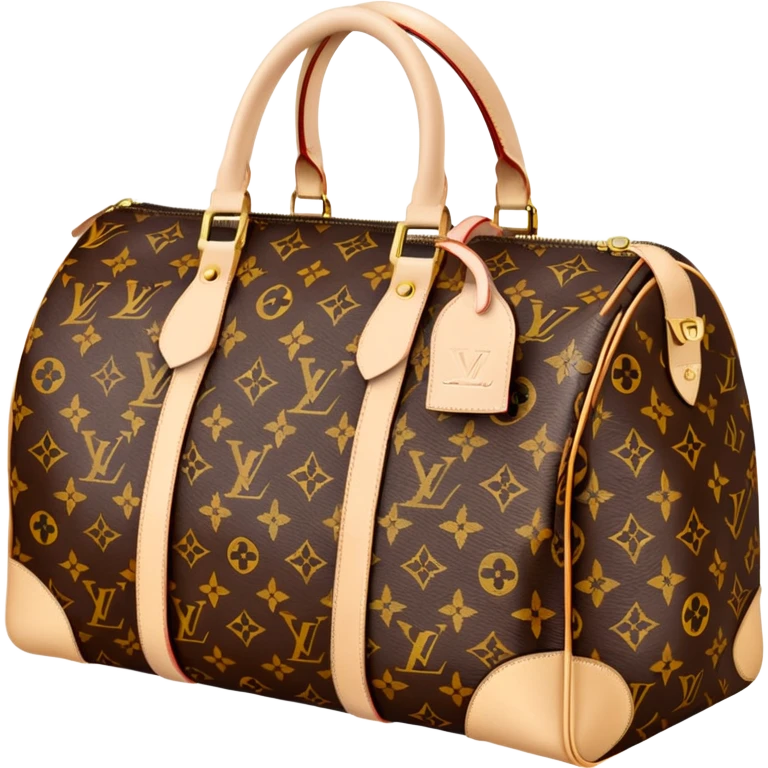 Louis Vuitton 25SS carryall luxury handbag emoji