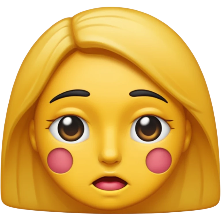 Bitch face emoji