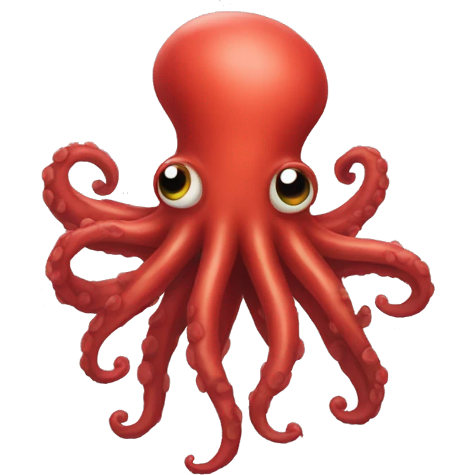 tentacules rouges emoji