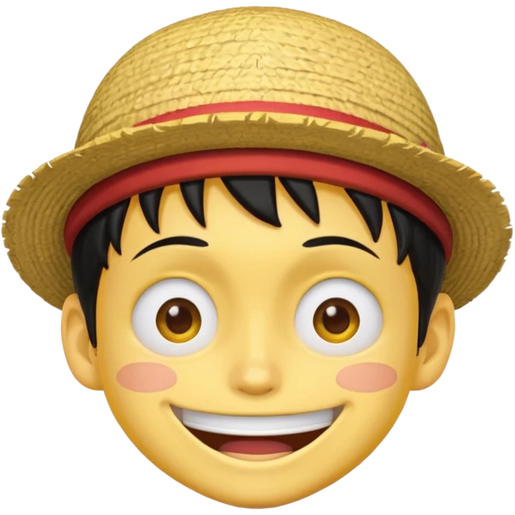 I want Luffy emoji from one piece emoji