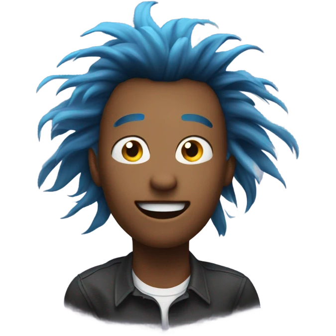 Shaking head in club emoji