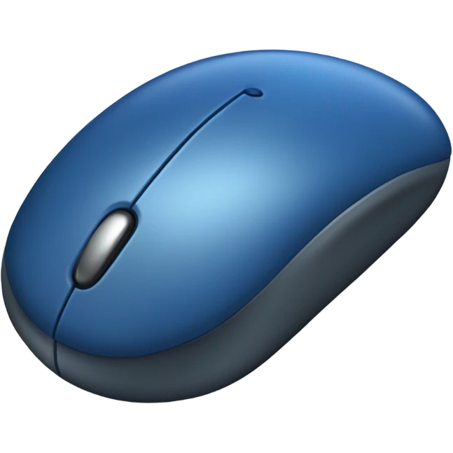 blue navi computer mouse click emoji