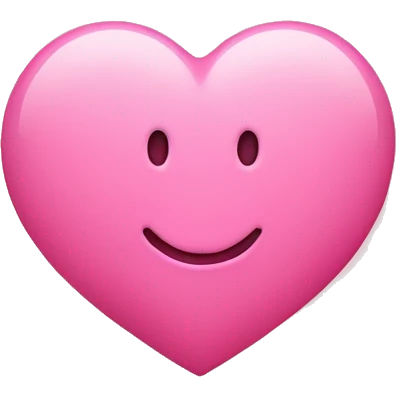 Pink heart wish initial E in it  emoji