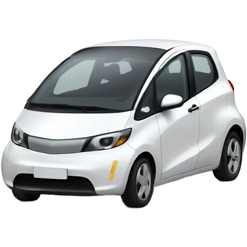 White 2023 Bolt EUV car emoji