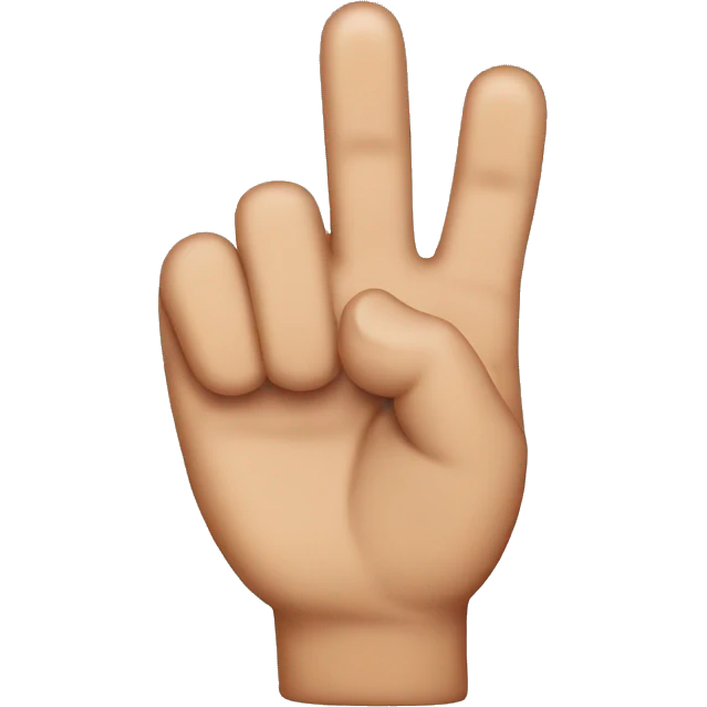 Finger emoji