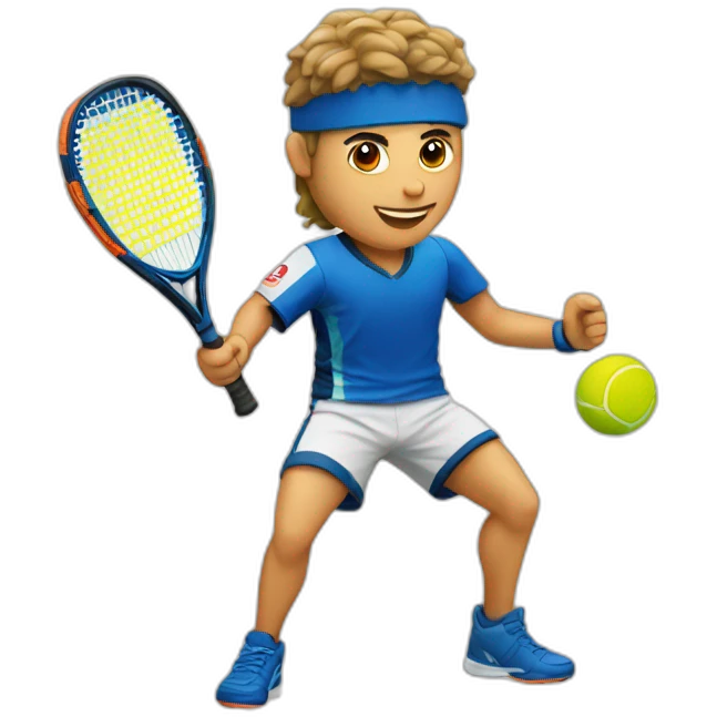 Padel player emoji