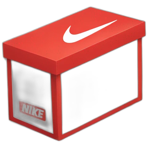 Nike red box emoji