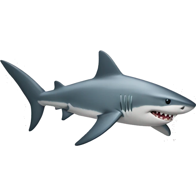 shark with chest emoji