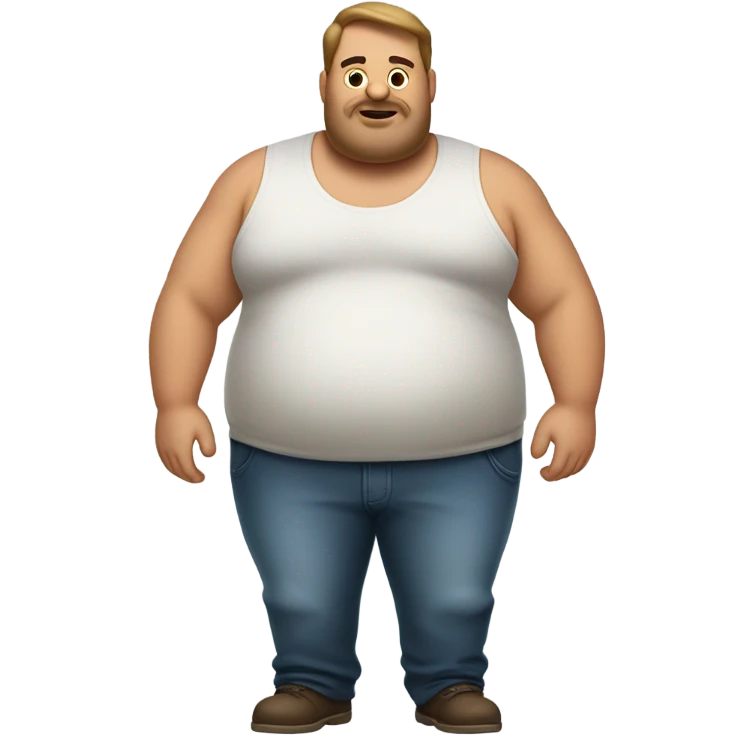 Fat man  emoji