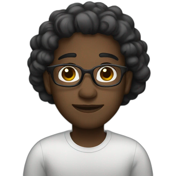 black m emoji