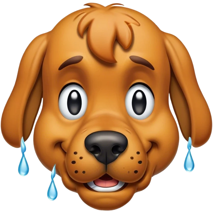 scooby doo scream crying  emoji