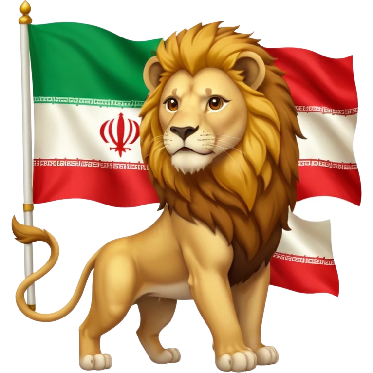 🦁🇮🇷 emoji