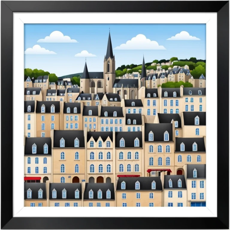 quimper brittany realistic emoji