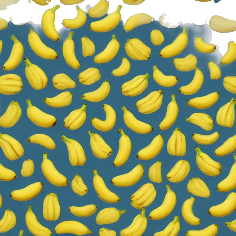 Człowiek z bananem emoji