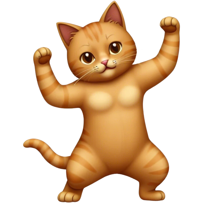 Cat salsa dancing emoji