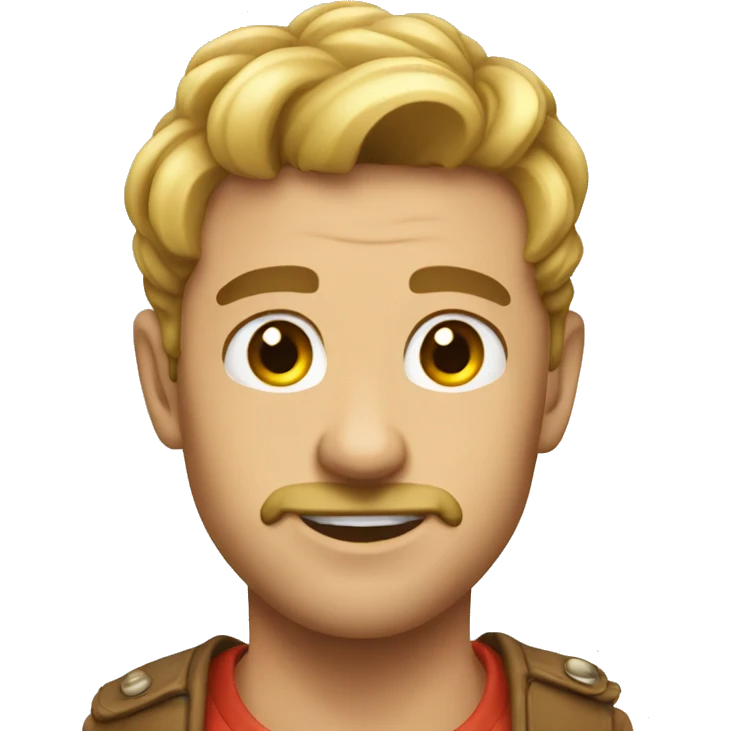 A fine stud emoji